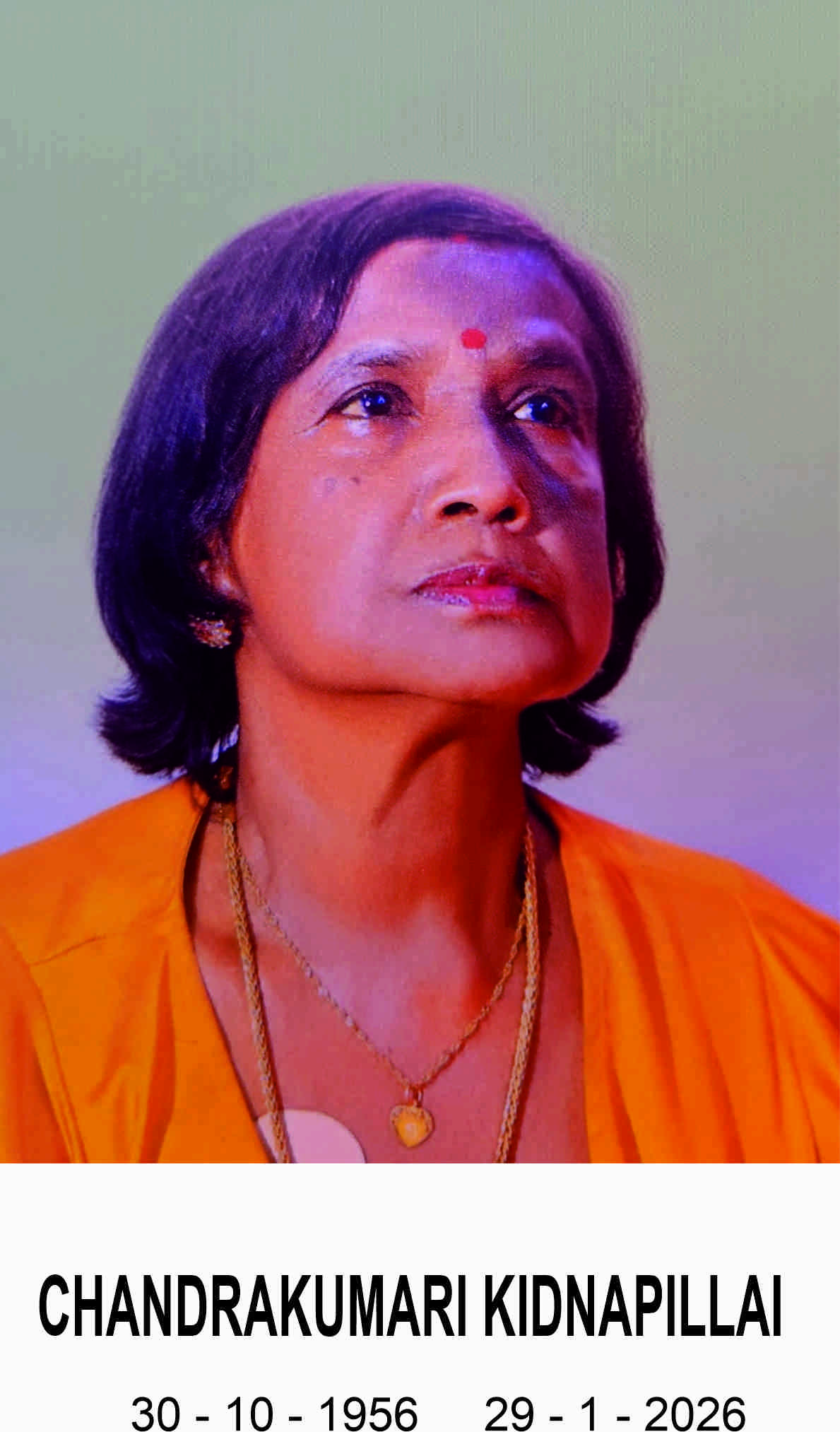 Chandrakumari Kidnapillai